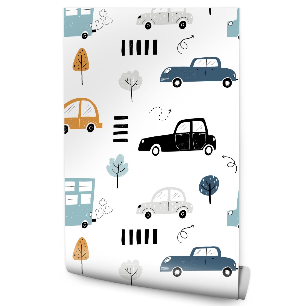 Tapeta do Chlapčenskej izby CARS Stromček Dekorácia