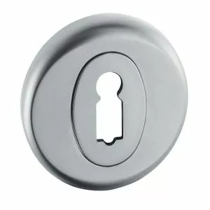 Kľučky na dvere - Okrúhly štít regulus chrome mat g6 kľúč