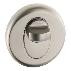 Kľučky na dvere - Round Shield Regulus Nikiel Mat G5 WC