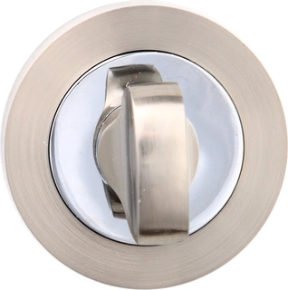 Kľučky na dvere - Rog Rog 103 Satin / Chrome s zámkom toalety