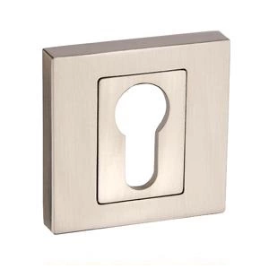 Kľučky na dvere - Shield Rosette Rosette RNQ 302 Satin pre vložku