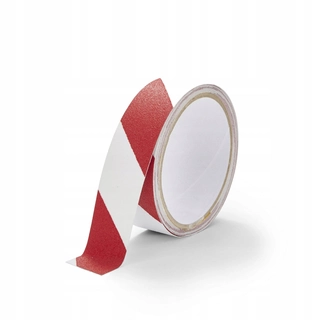 Výstražná páska s net -slip 50 mm/3m červená