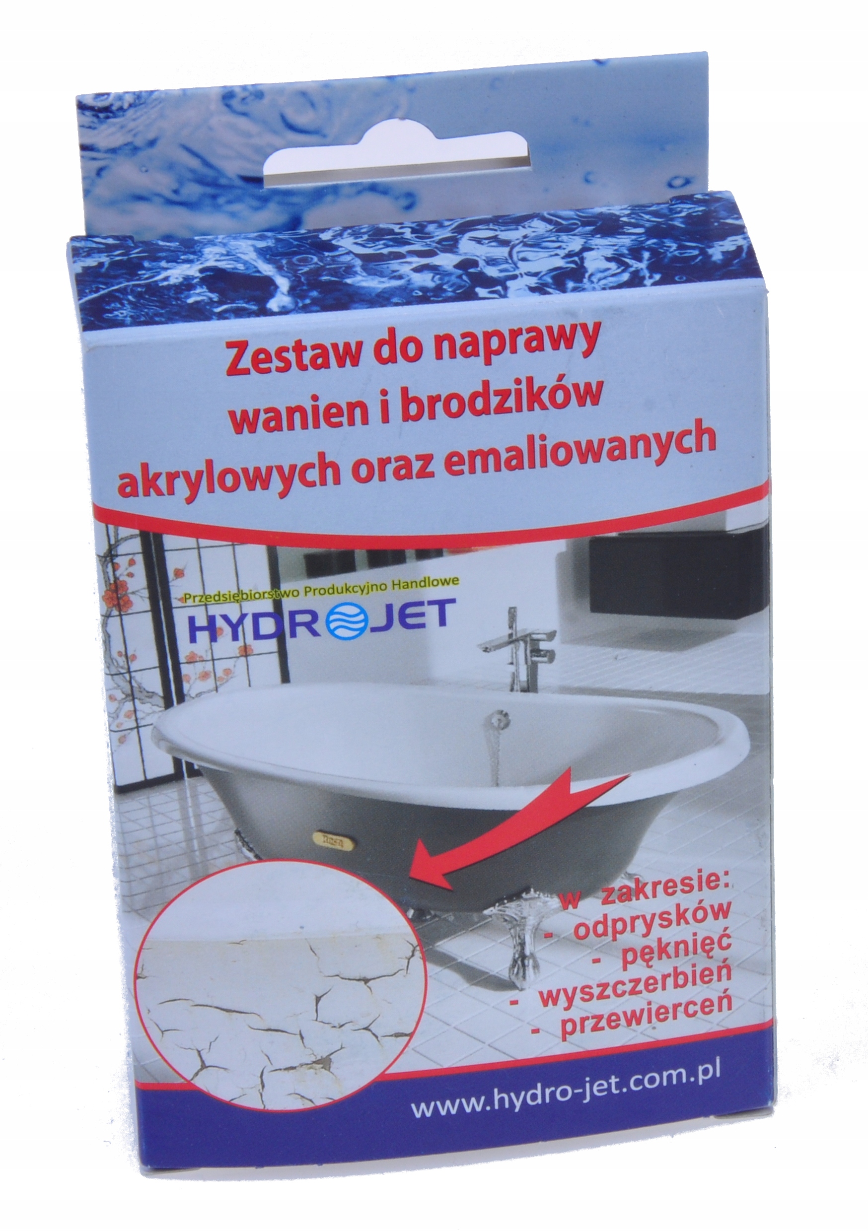 Hydro-Jet štvorcová akrylátová vaňa 1 x 1 cm