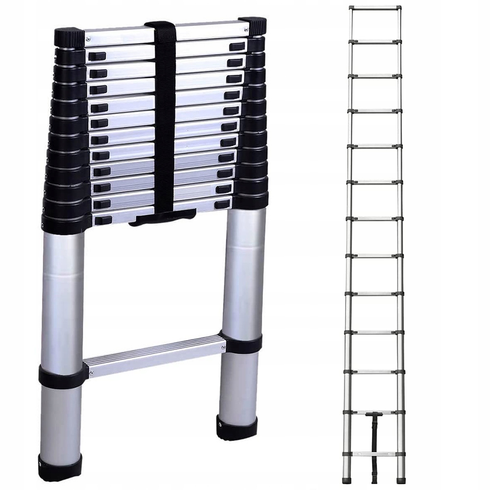 DayPlus rebrík 3,8 m oceľový 13 až 150 kg