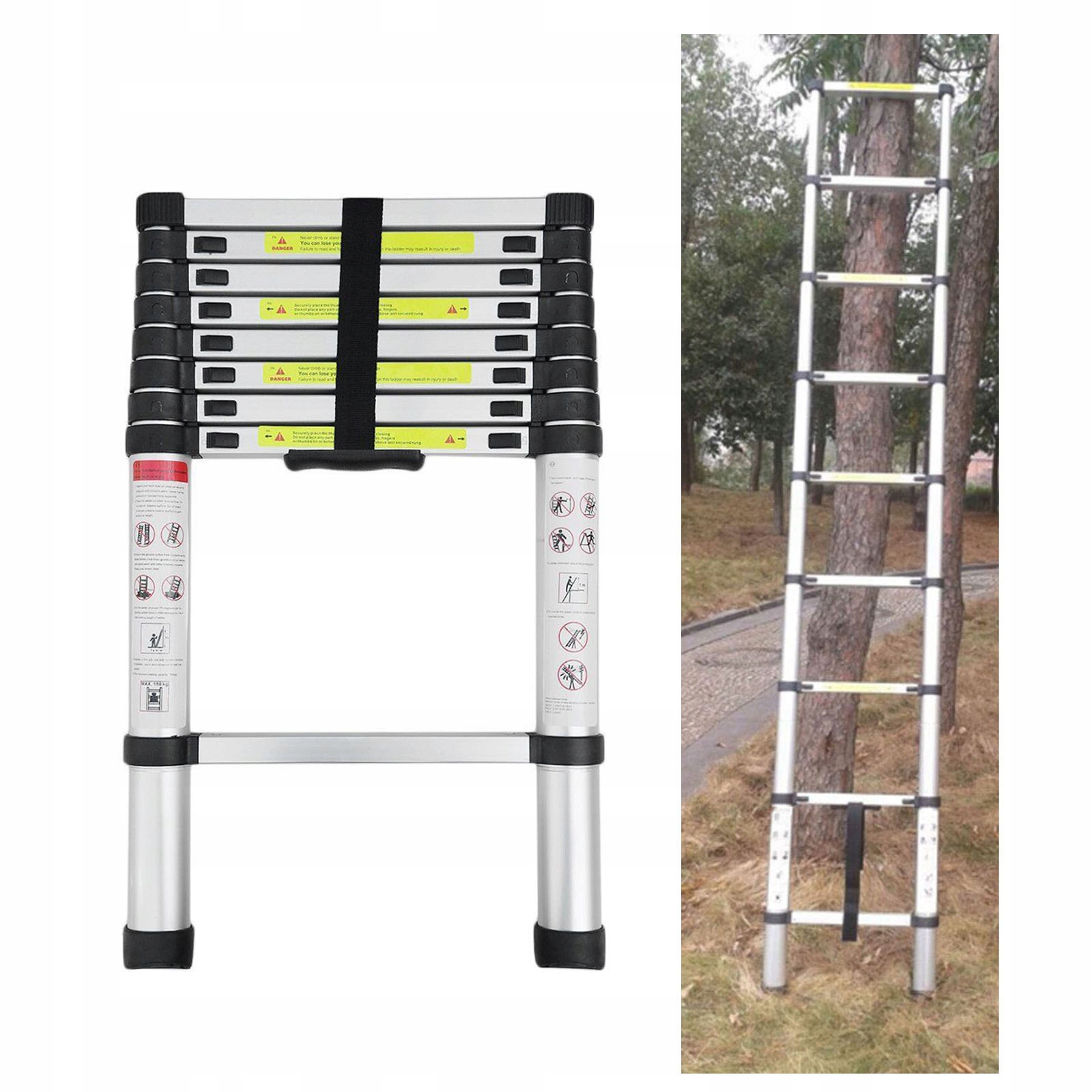 DayPlus rebrík 2,6 m hliníkový 9