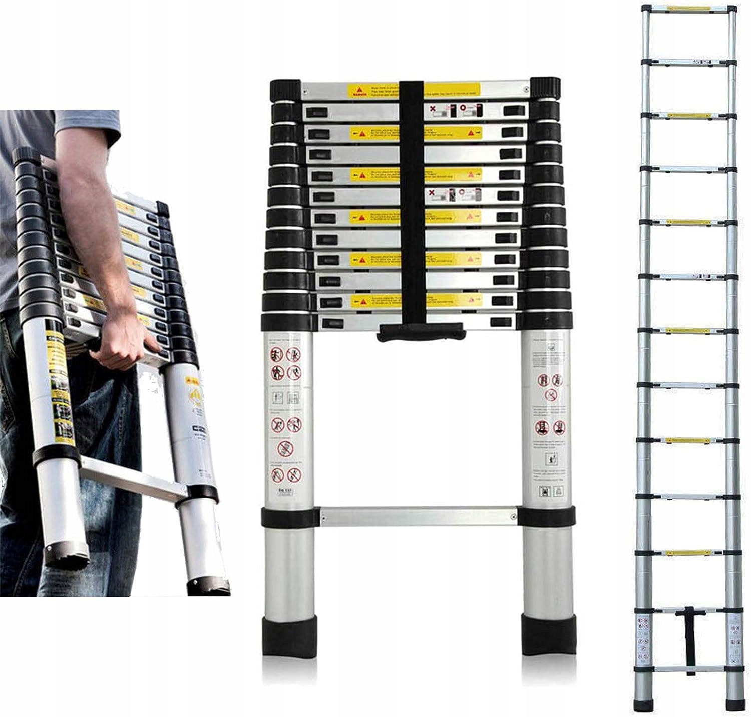 DayPlus rebrík 3,8 m hliníkový 13 až 150 kg