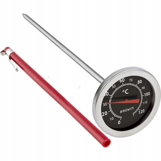 Udiareň - Teplomer pre dymový dom a grilovanie 0+120 ° C, 210 mm