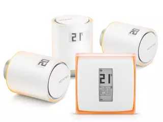 hlava termostatu + 3 x ventily Netatmo Termostat