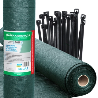 Pletivo, sieť - Tieniaca sieťovina 90% OCHRANA PLETENÁ 1,5x50m UV