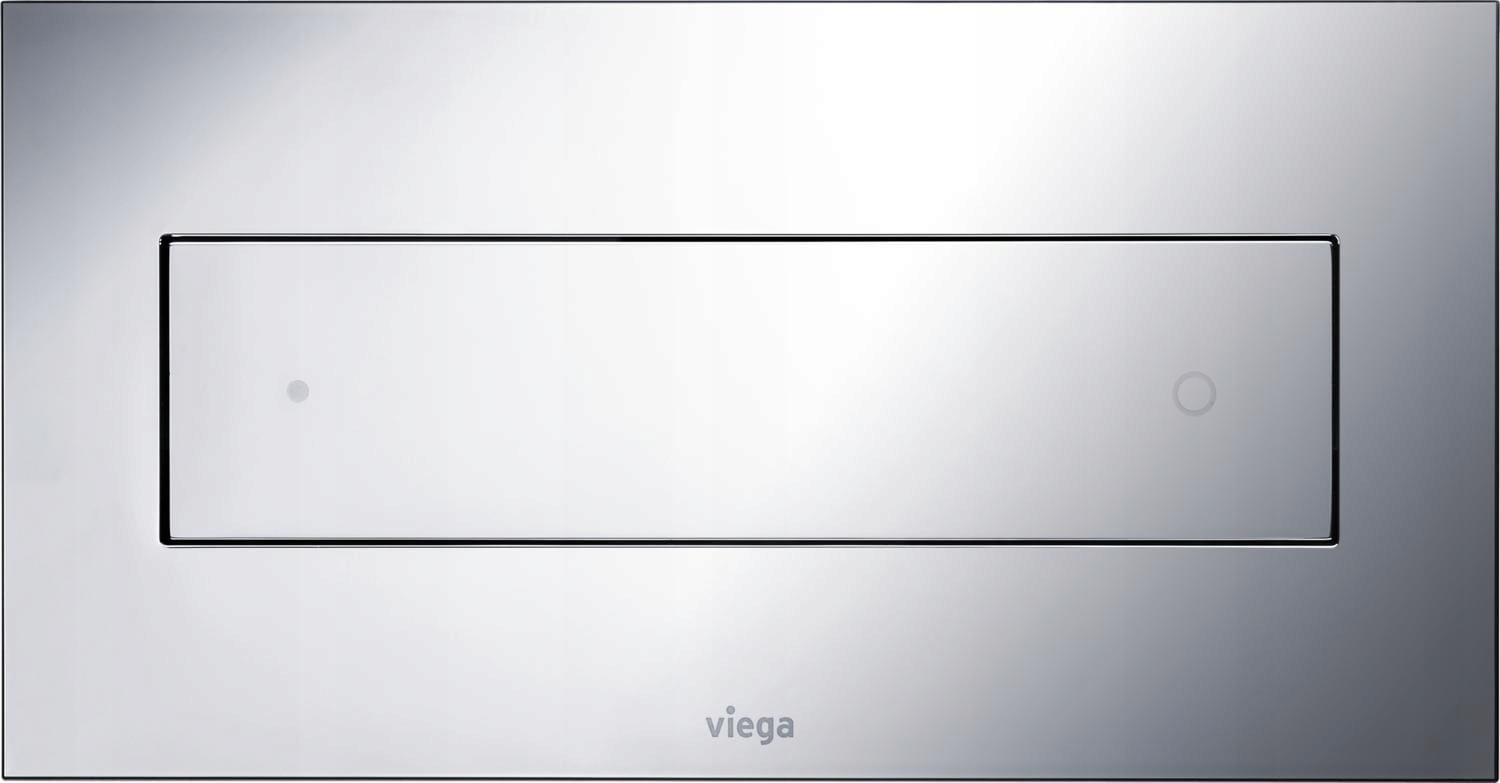 Chrómové WC splachovacie tlačidlo Viega VISIGN FOR STYLE