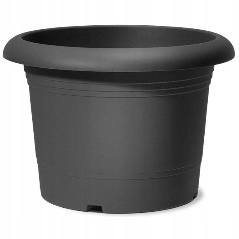 Kvetináč Scheurich 60 cm x 60 x 42 cm, grafitový plast