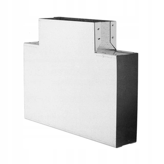 Potrubie, rozvody ku krbu - Darco 150 x 50 mm tee