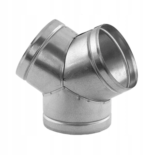 Potrubie, rozvody ku krbu - Tee DARCO Y-pozinkované 100 mm 120 ok.