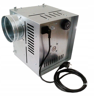 Ventilátor ku krbu, kachliam - Krbová turbína AN1 400 m3 / H Darco 125 mm Set