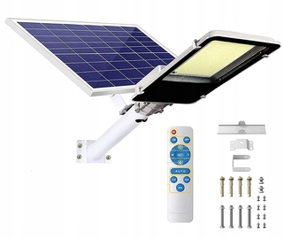 Uličná lampa - Pouličné svietidlo 800 W 80000 lm na solárne napájanie