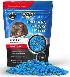 Ultra silný výlet pre potkany a myši žiadny škodca 1 kg