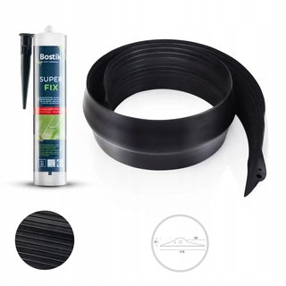 Tesnenie dverí - Garážový gatálny tovar 30x160 prah 3 MB + lepidlo