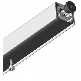 Tesnenie dverí - Akustické Alu 1030 mm padajúce tesnenie