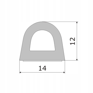 Tesnenie dverí - TESNENIE na dvere a okná SAMOLEPIACE 14x12 D 10m