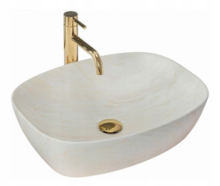 Umývadlo - Umývadlo Freja Ivory 51x39,5 Rea-U9154