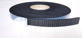 Tesnenie dverí - Tesnenie EPDM Greek 5 mm čierna 25 mm/10 m