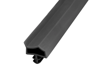 Tesnenie dverí - Tesnenie na dvere KD 14 BLACK 10mb