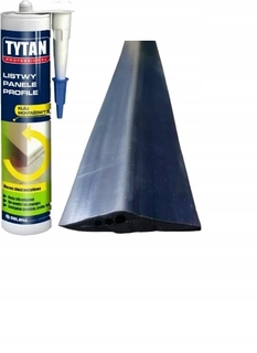 Tesnenie dverí - 3MB Garážové tesnenie 14x78 mm + lepidlo