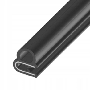 Tesnenie dverí - Black EPDM EPDM ECPEEGHTER 1,0-2,0 mm