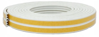 Tesnenie dverí - Samostatne spadne okná dverí tesnenia 9 x 4 mm E - 10 m