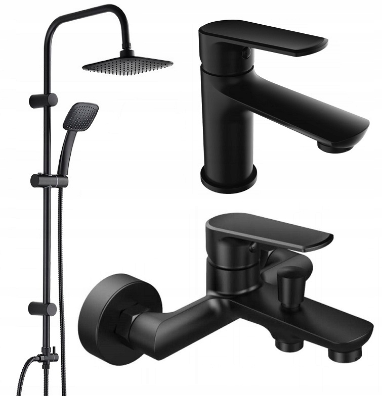 Vaňová jednopáková batéria Reihe EBO čierna + 2 ďalšie produkty