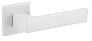 Kľučky na dvere - VDS Warna Fit Ruck Square Rosette R67 biela
