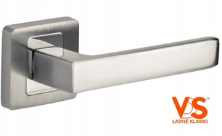 Kľučky na dvere - VDS R62 Rok Nikiel Satin/Chrome Square