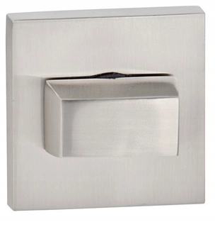 Kľučky na dvere - VDS R67 Rosette Spark Nickel Satin s toaletným zámkom