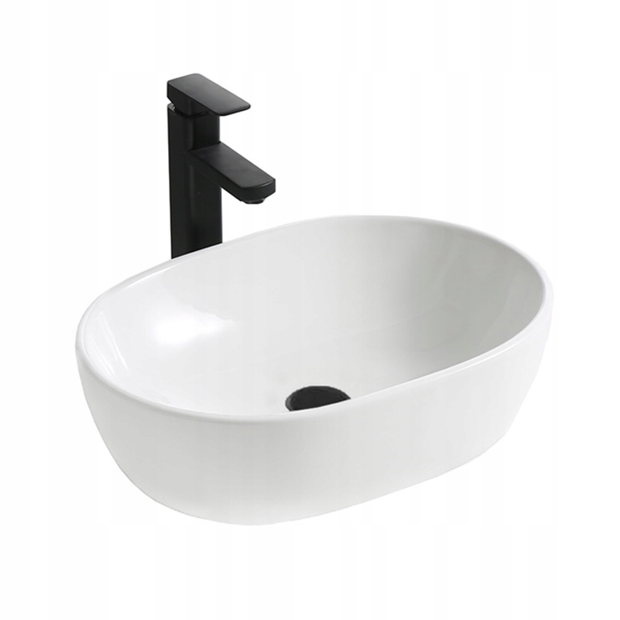Veldman HEXALITE MODERN & SLIM oválne umývadlo na dosku