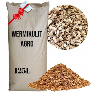 Záhradná pôda - Záhradnícky VERMIKULIT 125L, frakcia 1-5mm, NATURAL