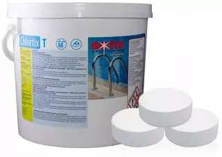 Bazénová chémia - Multichlór 10v1 tablety 5KG, bazénová chémia 20g