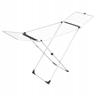 Záhradný sušiak na prádlo - Vileda horizontálna voľne stojaca sušička 5-93 cm x 129-180 cm