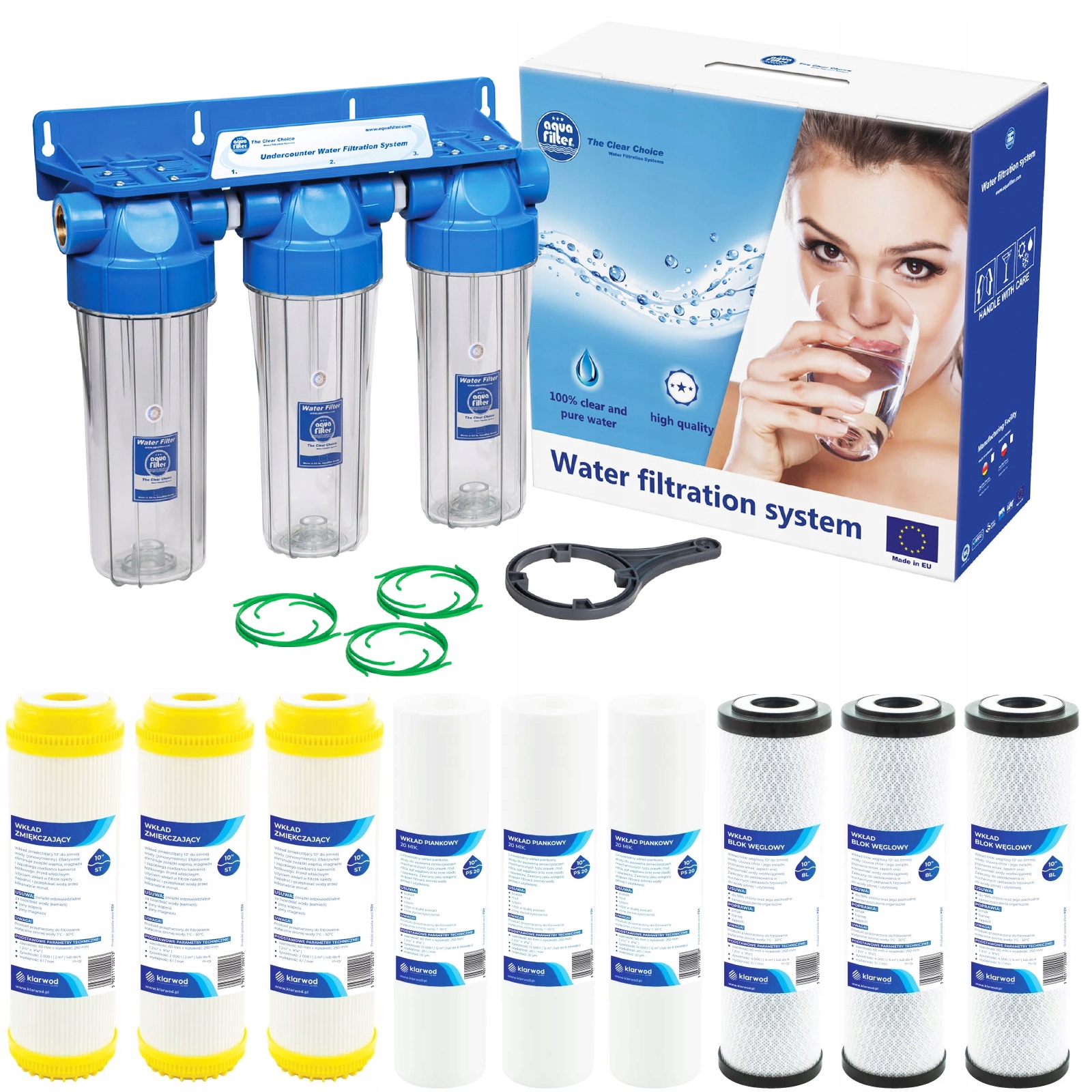 Zestaw Aquafilter FHPRCL34 1 l