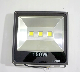 Záhradná závesná lampa - Závesné LED svietidlo 150W čierne