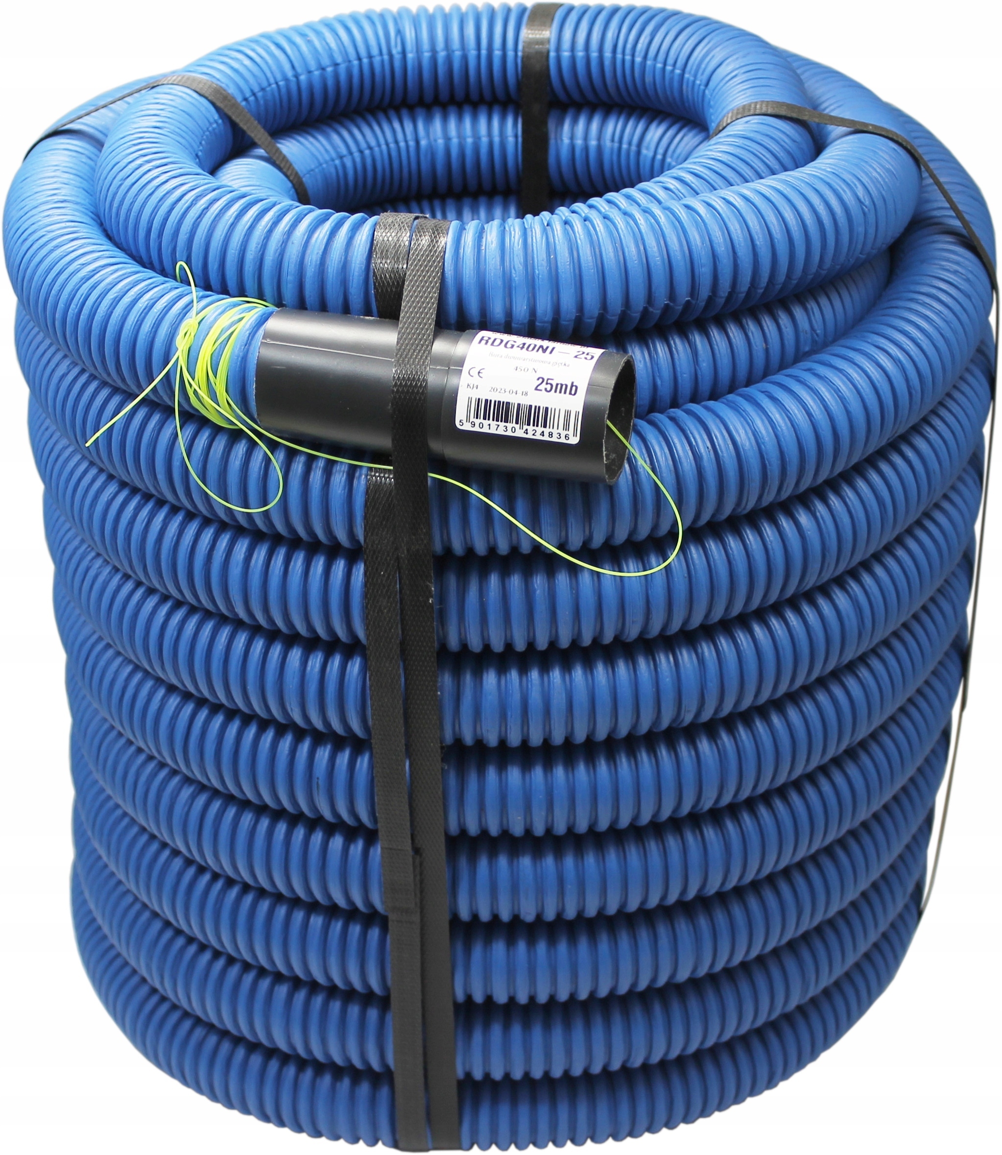 Potrubie Kopos KF 09040 40 mm x 25 m modré