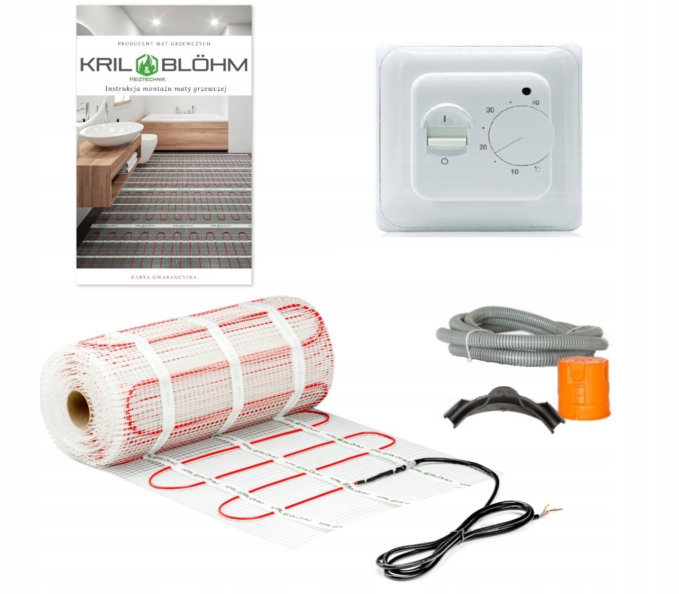 SADA VYKUROVACIEHO ROHOŽE 150W/M2 3M2/PP05
