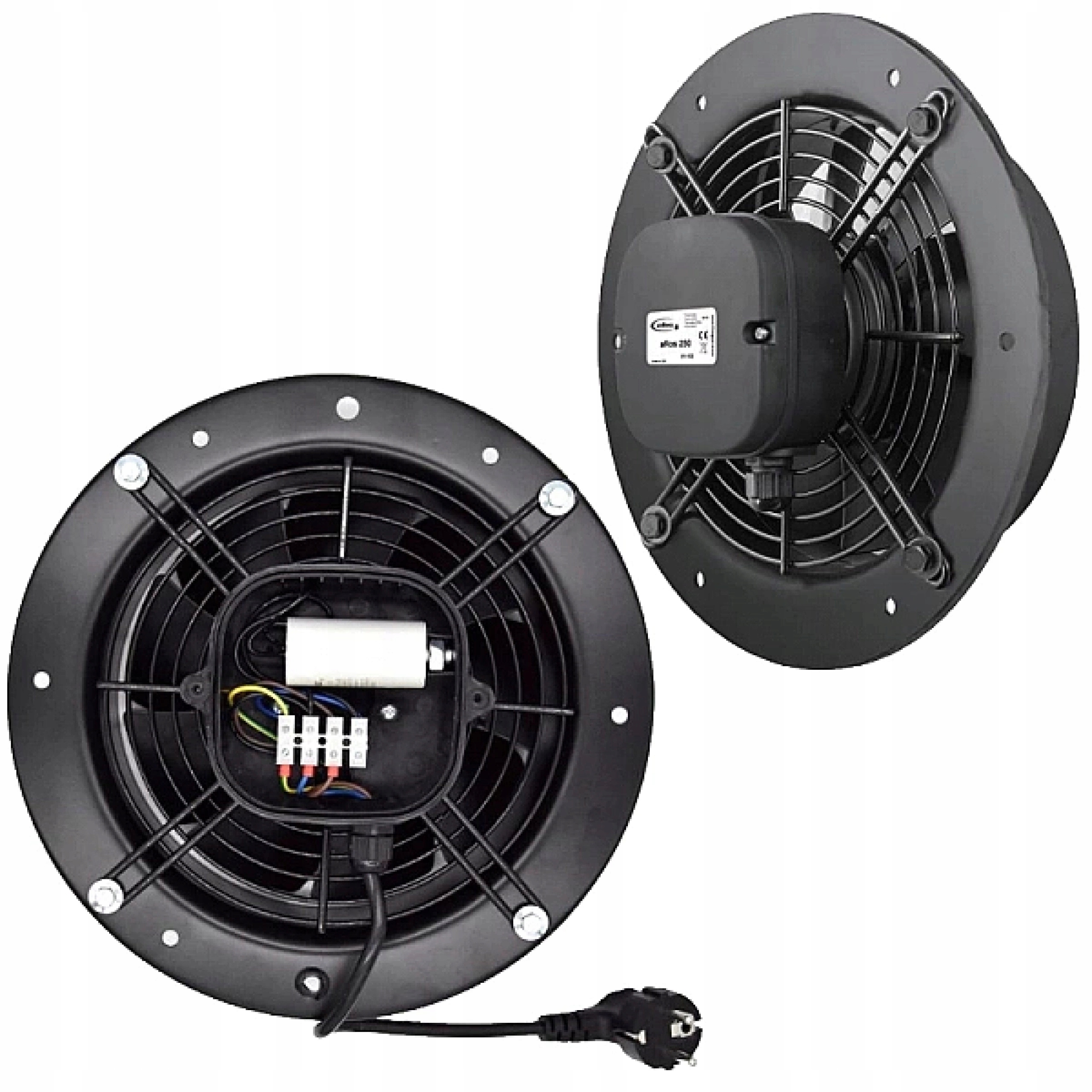 axiálny ventilátor airRoxy 01-123 250 mm