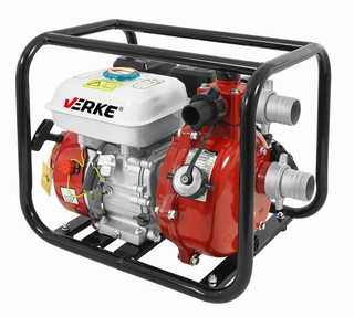 Čerpadlo -  Verke V60106 Benzínové čerpadlo na vodu 2 "7KM