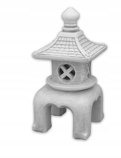 Betónová záhradná figúrka Japonská pagodová lampa