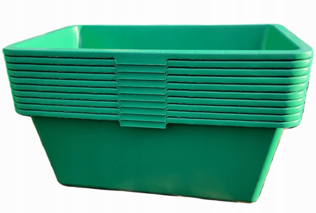 HDW-drevený stavebný box s rukoväťou 90 l