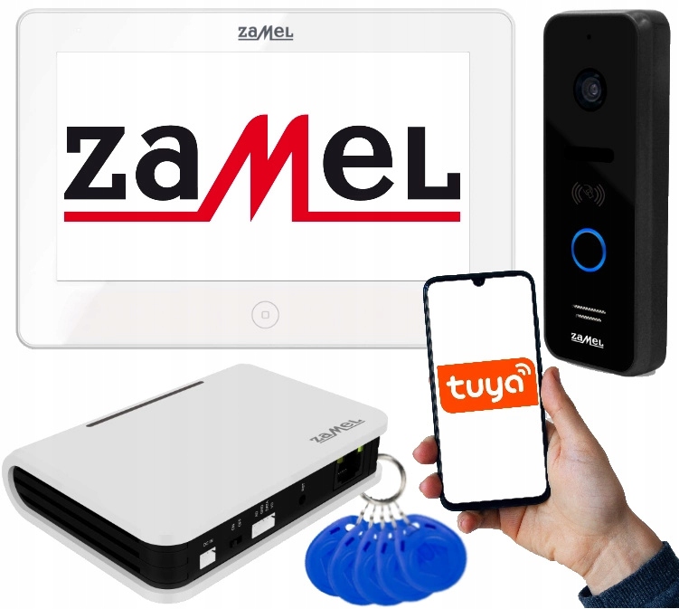 TUYA WIFI video interkom Keychains Card Gate Wicket
