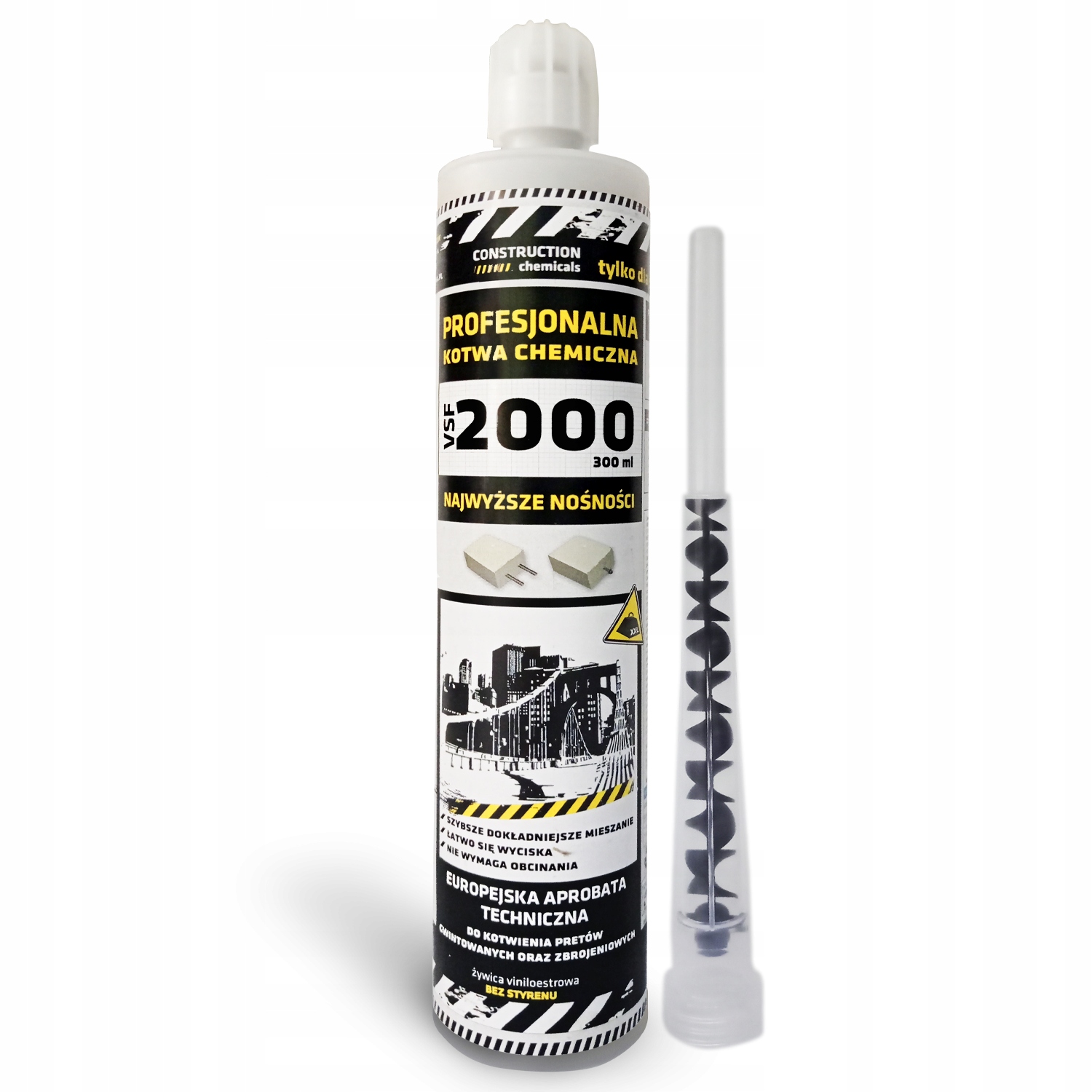 CCH VSF2000 chemická kotva 300 ml