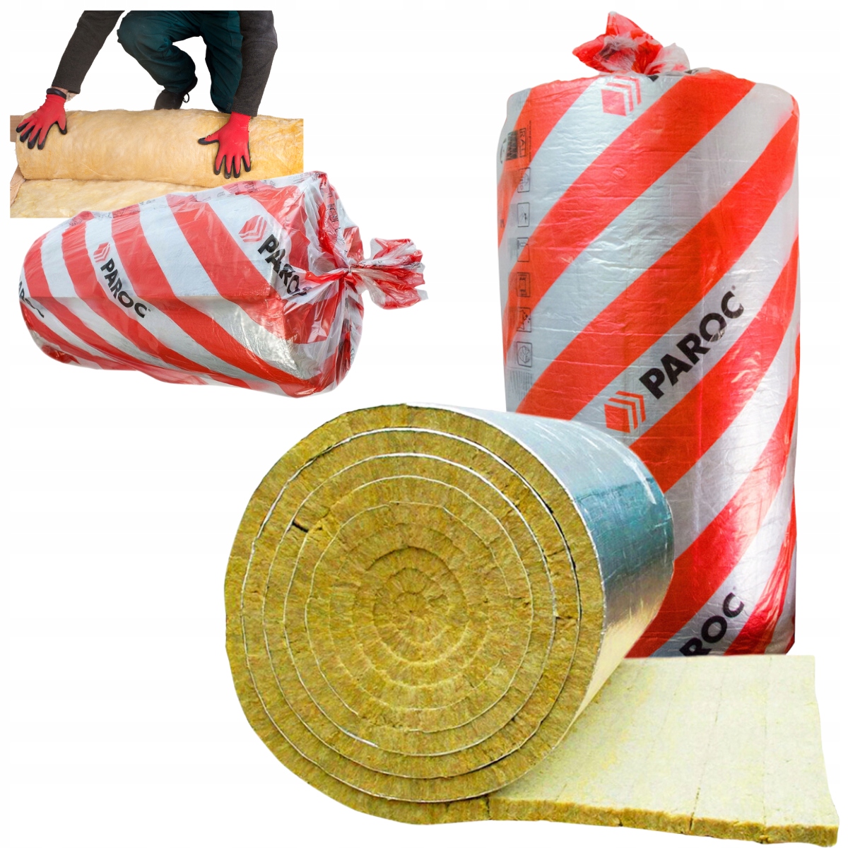 Izolačná vlna Rockwool Klimafix Paroc 50mm/5m²