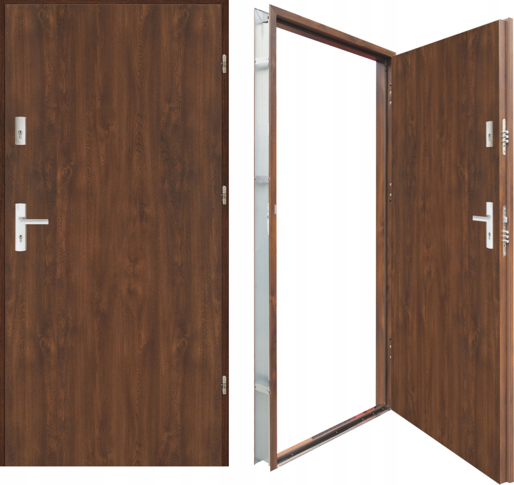Ľavé dvere, pravé vonkajšie Polish Door 80 cm