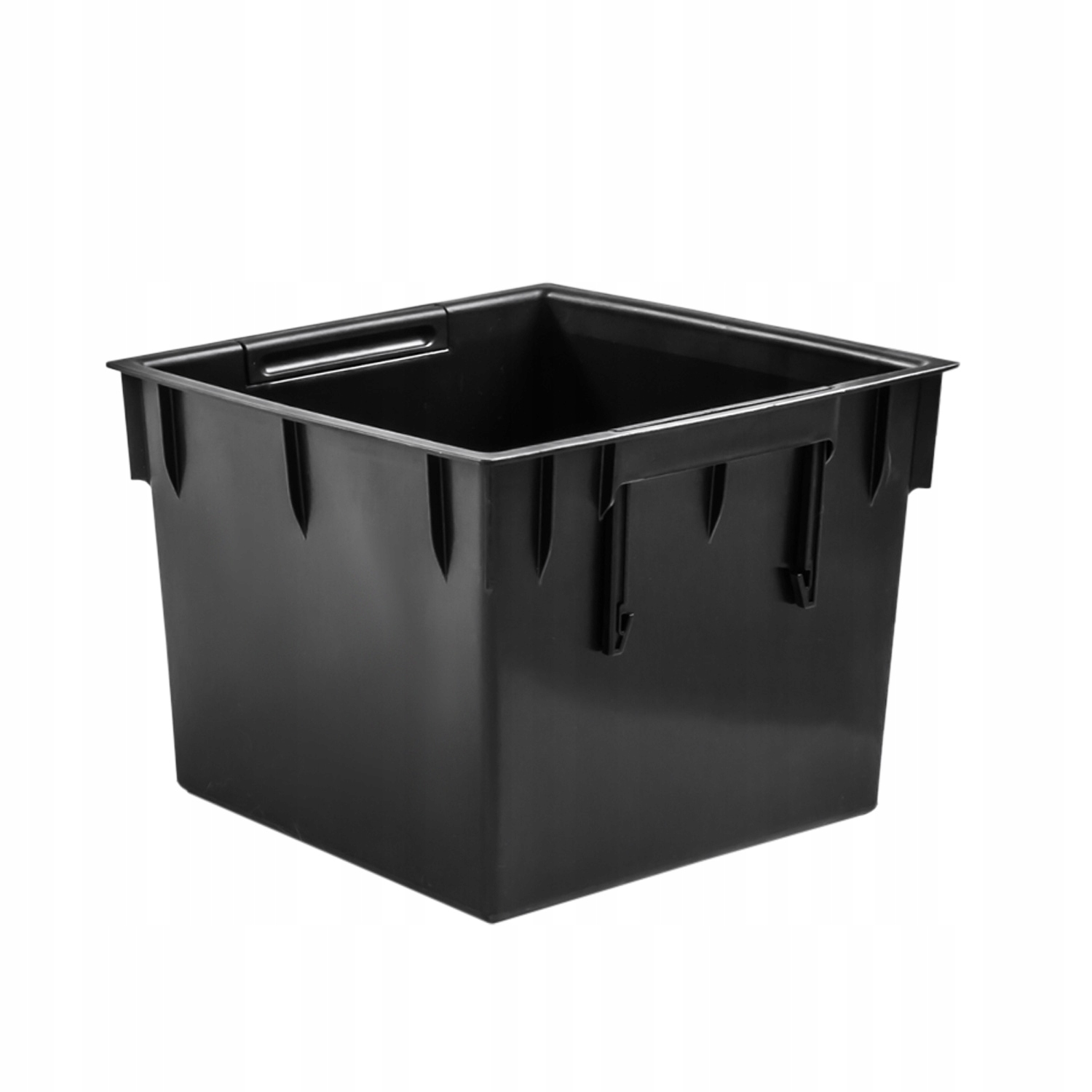 Kvetináč Prosperplast 30 cm x 30 x 22,5 cm, plastový, čierny